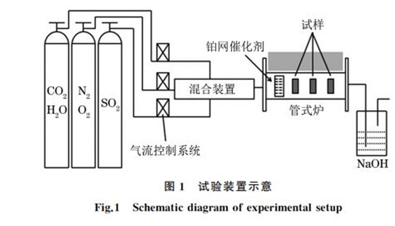 图１ 试验装置示意