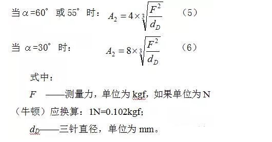 图5图6 测量力修正值